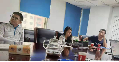 深圳卓宝科技河北分公司总经理张亚峰一行来访